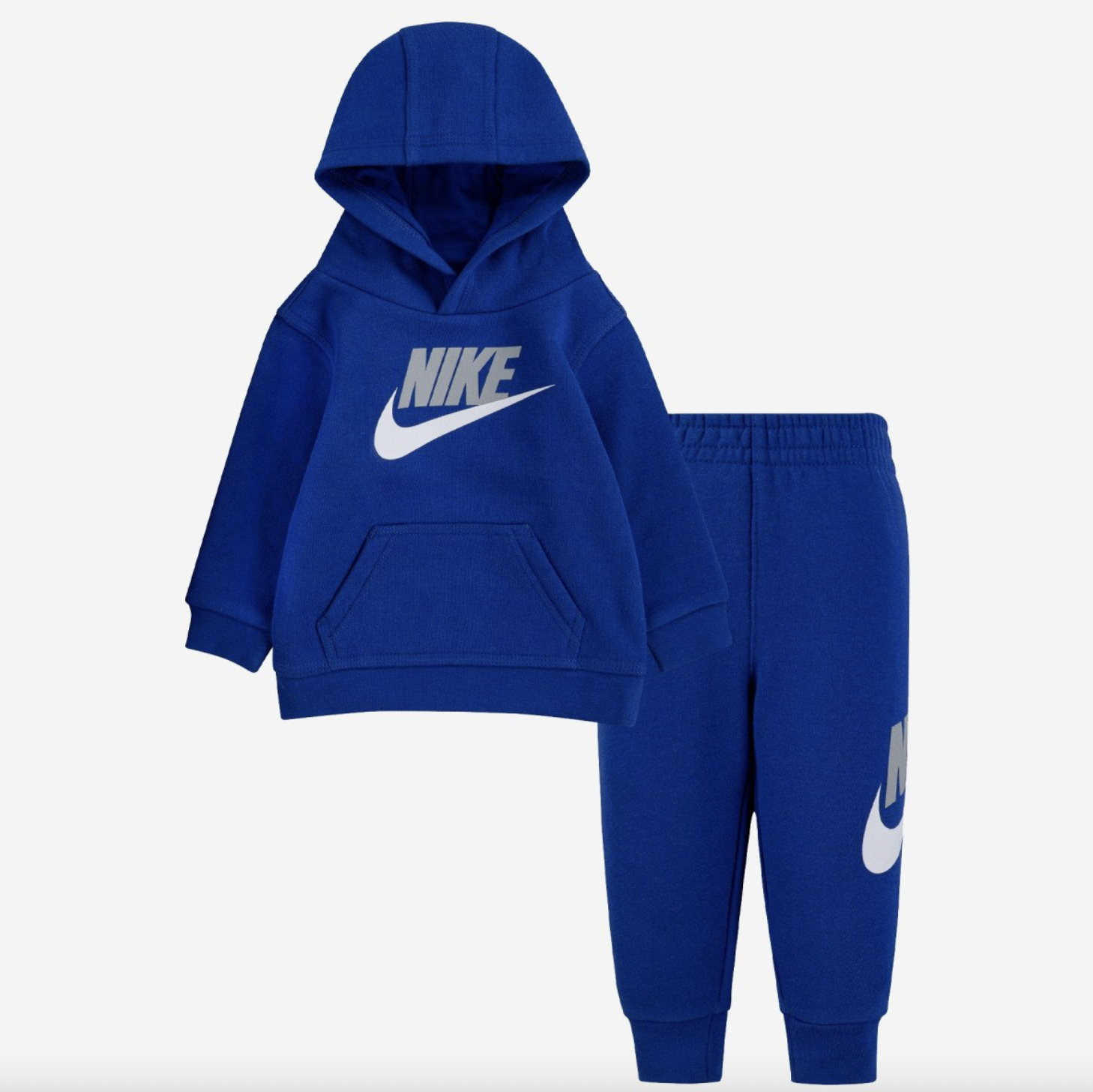 Nike fleece po hoodie & jogger 2pc set 86-92 cm